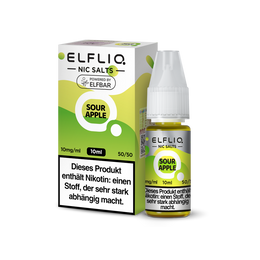 ELFLIQ - Sour Apple - Nikotinsalz Liquid