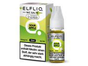 ELFLIQ Sour Apple Nikotinsalz Liquid – 10ml E-Liquid für Pod-Systeme