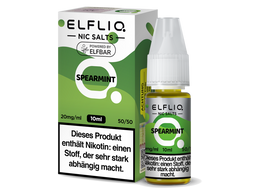 ELFLIQ Spearmint Nikotinsalz Liquid – 10ml Elfbar E-Liquid 10mg/20mg