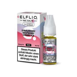 ELFLIQ - Strawberry Raspberry Cherry Ice - Nikotinsalz Liquid