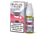 ELFLIQ Nikotinsalz Liquid Strawberry Raspberry Cherry Ice in einer 10ml Flasche mit Umkarton.