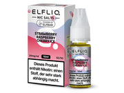 ELFLIQ Nikotinsalz Liquid Strawberry Raspberry Cherry Ice in einer 10ml Flasche mit Umkarton.