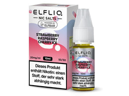 ELFLIQ Strawberry Raspberry Cherry Ice Nikotinsalz Liquid 10mg/ml