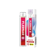 Flerbar - M nikotinfrei Einweg E-Zigarette  - Apple Ice