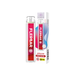 Flerbar - M nikotinfrei Einweg E-Zigarette  - Apple Ice