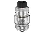 GeekVape Z Subohm 5 Clearomizer mit silbernem Edelstahl und Glas.