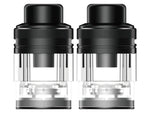 Zwei schwarze und transparente GEEKVAPE Aegis Force Cartridges mit 5 ml Tankvolumen.