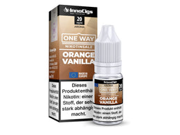 InnoCigs - One Way - Orange Vanilla - Nikotinsalz Liquid