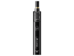 JustFog GLENT PRO E-Zigaretten Set in Schwarz mit Display und Filter-Mundstück.