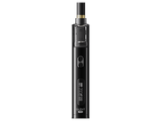 JustFog GLENT PRO E-Zigaretten Set in Schwarz mit Display und Filter-Mundstück.
