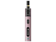 JustFog GLENT PRO E-Zigaretten Set in Rosa mit Display und schwarzem Mundstück.