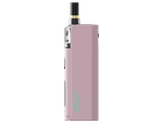 JustFog GLENT PRO E-Zigaretten Set in Rosa mit Filter-Mundstück und seitlichem Display.