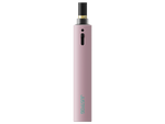 JustFog GLENT PRO E-Zigaretten Set in Rosa mit schwarzem Mundstück und Airflow-Regler.