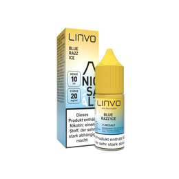 Linvo - Nikotinsalz Liquid - Blue Razz Ice