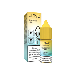 Linvo - Nikotinsalz Liquid - Blueberry Mint