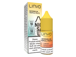 Linvo - Nikotinsalz Liquid - Watermelon Tropical Fruits