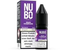 NUBO Nikotinsalz Liquid Grape Champagne – Trauben-Champagner-Genuss im Pod