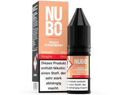 NUBO Nikotinsalz Liquid Peach Strawberry – Pfirsich & Erdbeere im Pod