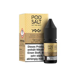 Pod Salt Fusion - Peanut Butter Banana Granola - Nikotinsalz Liquid