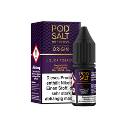 Pod Salt Origin - Liquor Tobacco - Nikotinsalz Liquid