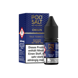Pod Salt Origin - True Tobacco - Nikotinsalz Liquid