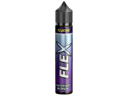 Revoltage FLEX Longfill-Aroma in der Geschmacksrichtung Overdosed Berries mit lila-blauem Etikett.