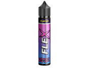 Revoltage FLEX Blue Razz Longfill Aroma in einer schlanken Flasche mit lila-blauem Farbverlauf.