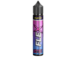 Revoltage FLEX Blue Razz Longfill Aroma in einer schlanken Flasche mit lila-blauem Farbverlauf.