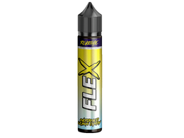 Revoltage FLEX Longfill Aroma Lemon Candy in einer 75 ml Flasche mit gelb-weißem Etikett.