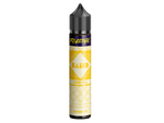 Revoltage BASED Longfill-Aroma Banana Ice in einer 60 ml Flasche mit gelbem Etikett.