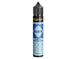Revoltage BASED Menthol Longfill Aroma in einer schlanken 60 ml Flasche mit blauem Etikett.