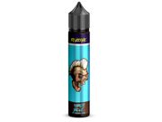 Revoltage Tobacco Blue Longfill Aroma in einer blauen Flasche mit Totenkopf-Grafik.