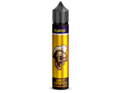 Revoltage Tobacco Caramel Longfill Aroma in einer 75 ml Flasche mit Totenkopf-Design.