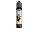 Revoltage Tobacco Vanilla Longfill-Aroma in einer 75 ml Flasche mit Totenkopf-Design.