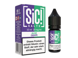 SiC! Salts Aloe Grape Nikotinsalz Liquid 10ml 20mg/ml