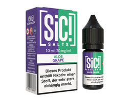 SiC! Salts Aloe Grape Nikotinsalz Liquid 10 ml 20 mg/ml
