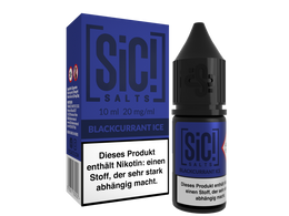 SiC! Salts - Nikotinsalz Liquid - Blackcurrant Ice