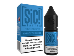 SiC! Salts - Nikotinsalz Liquid - Energy Drink Ice