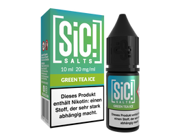 SiC! Salts - Nikotinsalz Liquid - Green Tea Ice