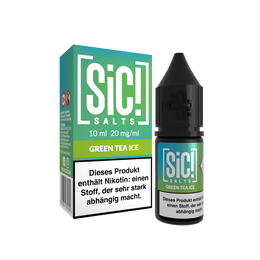 SiC! Salts - Nikotinsalz Liquid - Green Tea Ice