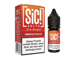 SiC! Salts Hibiscus Tea Ice Nikotinsalz Liquid 10 ml 20 mg/ml