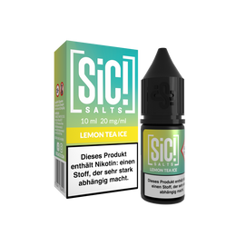SiC! Salts - Nikotinsalz Liquid - Lemon Tea Ice