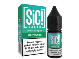 SiC! Salts - Nikotinsalz Liquid - Mint Tea Ice