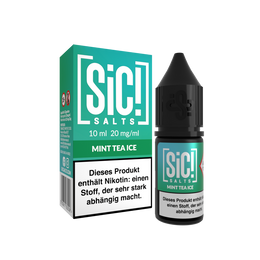 SiC! Salts - Nikotinsalz Liquid - Mint Tea Ice
