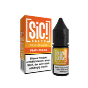 SiC! Salts - Nikotinsalz Liquid - Peach Tea Ice