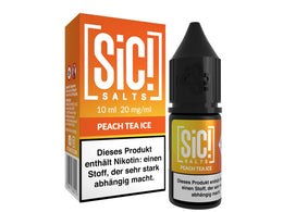 SiC! Salts - Nikotinsalz Liquid - Peach Tea Ice