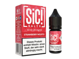 SiC! Salts Nikotinsalz Liquid Strawberry Mojito 10 ml 20 mg/ml
