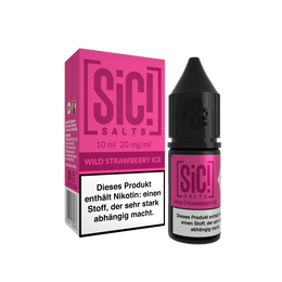 SiC! Salts - Nikotinsalz Liquid - Wild Strawberry Ice