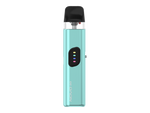Smok Novo Go E-Zigaretten Set in Türkis mit LED-Anzeige und schwarzem Mundstück.