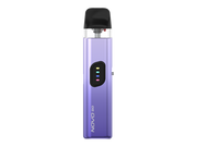 Smok Novo Go E-Zigaretten Set in Lila mit LED-Anzeige und transparentem Pod.